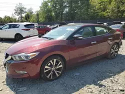 2016 Nissan Maxima 3.5S en venta en Waldorf, MD