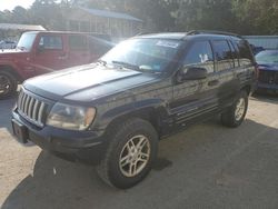 Jeep salvage cars for sale: 2004 Jeep Grand Cherokee Laredo