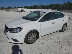 Salvage cars for sale at New Braunfels, TX auction: 2017 Nissan Sentra S