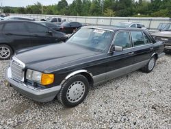 Salvage cars for sale at Memphis, TN auction: 1987 Mercedes-Benz 420 SEL