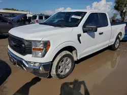 Flood-damaged cars for sale at auction: 2022 Ford F150 Super Cab