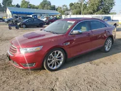 Salvage cars for sale at Wichita, KS auction: 2014 Ford Taurus Limited