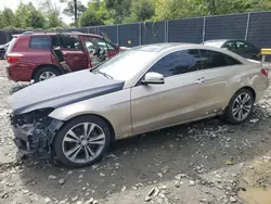 Salvage cars for sale at Waldorf, MD auction: 2017 Mercedes-Benz E 400 4matic