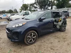 Salvage cars for sale at Riverview, FL auction: 2021 KIA Sportage LX