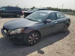 Salvage cars for sale at Indianapolis, IN auction: 2010 Honda Accord EX