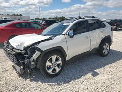 Salvage cars for sale at Taylor, TX auction: 2021 Toyota Rav4 Limited