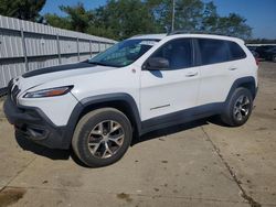 Salvage cars for sale at Windsor, NJ auction: 2018 Jeep Cherokee Trailhawk