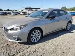 Salvage cars for sale at San Diego, CA auction: 2015 Mazda 3 Touring