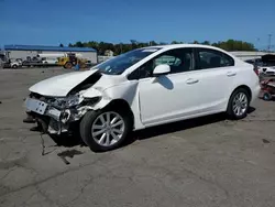 Salvage cars for sale at Pennsburg, PA auction: 2012 Honda Civic EX