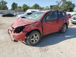 Salvage cars for sale at Wichita, KS auction: 2007 Toyota Rav4