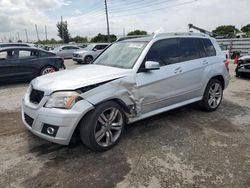 Salvage cars for sale at Miami, FL auction: 2012 Mercedes-Benz GLK 350 4matic