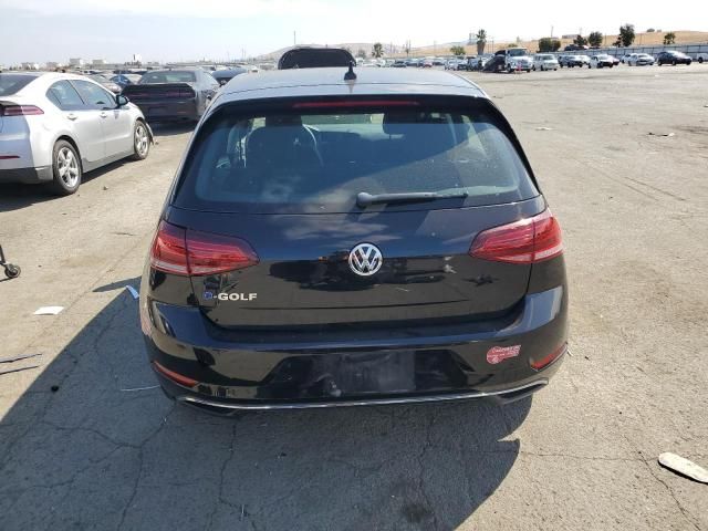 2017 Volkswagen E-GOLF SE