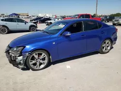 2012 Lexus IS 250 en venta en Grand Prairie, TX