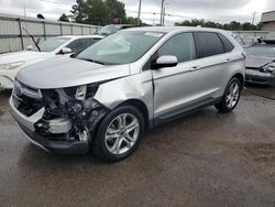 Salvage cars for sale at Montgomery, AL auction: 2017 Ford Edge Titanium