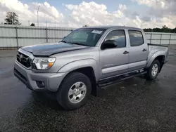 Salvage cars for sale at Dunn, NC auction: 2015 Toyota Tacoma Double Cab Prerunner