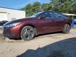 Nissan salvage cars for sale: 2021 Nissan Sentra SV