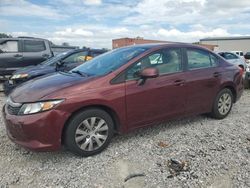 Vehiculos salvage en venta de Copart Hueytown, AL: 2012 Honda Civic LX