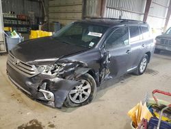 Toyota salvage cars for sale: 2013 Toyota Highlander Base