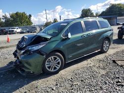 Salvage cars for sale at Mebane, NC auction: 2021 Toyota Sienna Limited