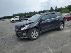 Salvage cars for sale at Windham, ME auction: 2014 Chevrolet Traverse LT