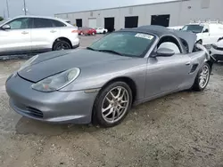 Salvage cars for sale at Jacksonville, FL auction: 2004 Porsche Boxster