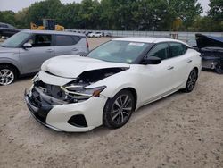 Salvage cars for sale at North Billerica, MA auction: 2019 Nissan Maxima S