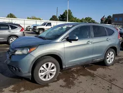 Salvage cars for sale at Littleton, CO auction: 2012 Honda CR-V EX