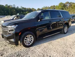 Chevrolet salvage cars for sale: 2021 Chevrolet Suburban K1500 LT