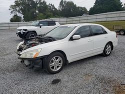 Honda Accord ex salvage cars for sale: 2007 Honda Accord EX