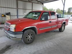 Salvage cars for sale at Cartersville, GA auction: 2003 Chevrolet Silverado C1500