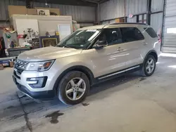 Ford Explorer xlt salvage cars for sale: 2017 Ford Explorer XLT