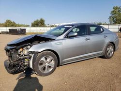 Salvage cars for sale at Columbia Station, OH auction: 2016 KIA Optima Hybrid