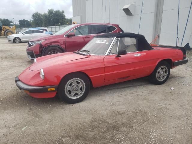 1983 Alfa Romeo Veloce 2000 Spider