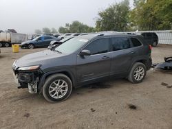 Salvage cars for sale at London, ON auction: 2017 Jeep Cherokee Latitude