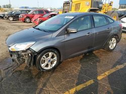 Salvage cars for sale at Woodhaven, MI auction: 2014 Ford Focus SE