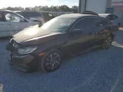 Honda salvage cars for sale: 2018 Honda Civic EX