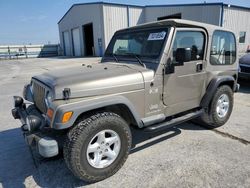 Salvage cars for sale at Tulsa, OK auction: 2004 Jeep Wrangler X