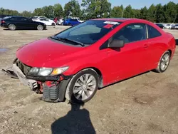 Honda salvage cars for sale: 2010 Honda Civic EX