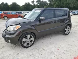 KIA salvage cars for sale: 2010 KIA Soul +