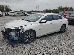 Chevrolet Malibu Premier salvage cars for sale: 2018 Chevrolet Malibu Premier