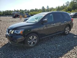 Nissan salvage cars for sale: 2018 Nissan Pathfinder S