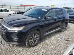 Salvage cars for sale at Cahokia Heights, IL auction: 2020 Hyundai Santa FE SEL