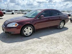 Chevrolet Impala lt Vehiculos salvage en venta: 2007 Chevrolet Impala LT