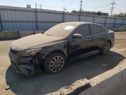 Salvage cars for sale at Dyer, IN auction: 2019 KIA Optima EX