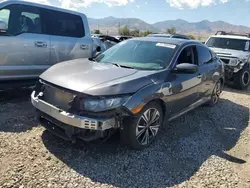 Salvage cars for sale at Magna, UT auction: 2017 Honda Civic EX