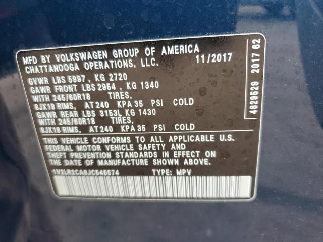 2018 Volkswagen Atlas SE