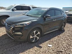 Salvage cars for sale at Phoenix, AZ auction: 2017 Hyundai Tucson Limited