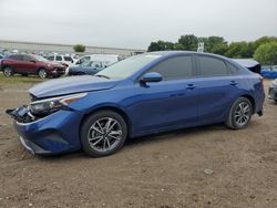 Salvage cars for sale at Davison, MI auction: 2022 KIA Forte FE