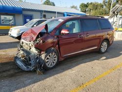 Toyota salvage cars for sale: 2015 Toyota Sienna XLE