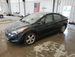 Salvage cars for sale at Franklin, WI auction: 2013 Hyundai Elantra GLS